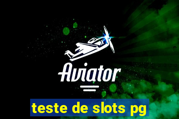 teste de slots pg